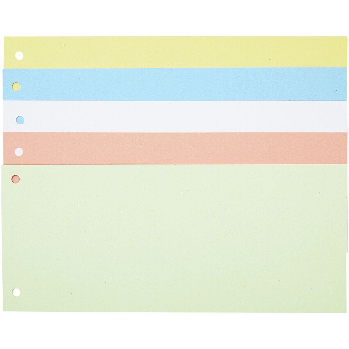 Otto Office Nature Abheftstreifen, Recycling-Karton Rechteck 24/10,5 cm, 2-fach Lochung