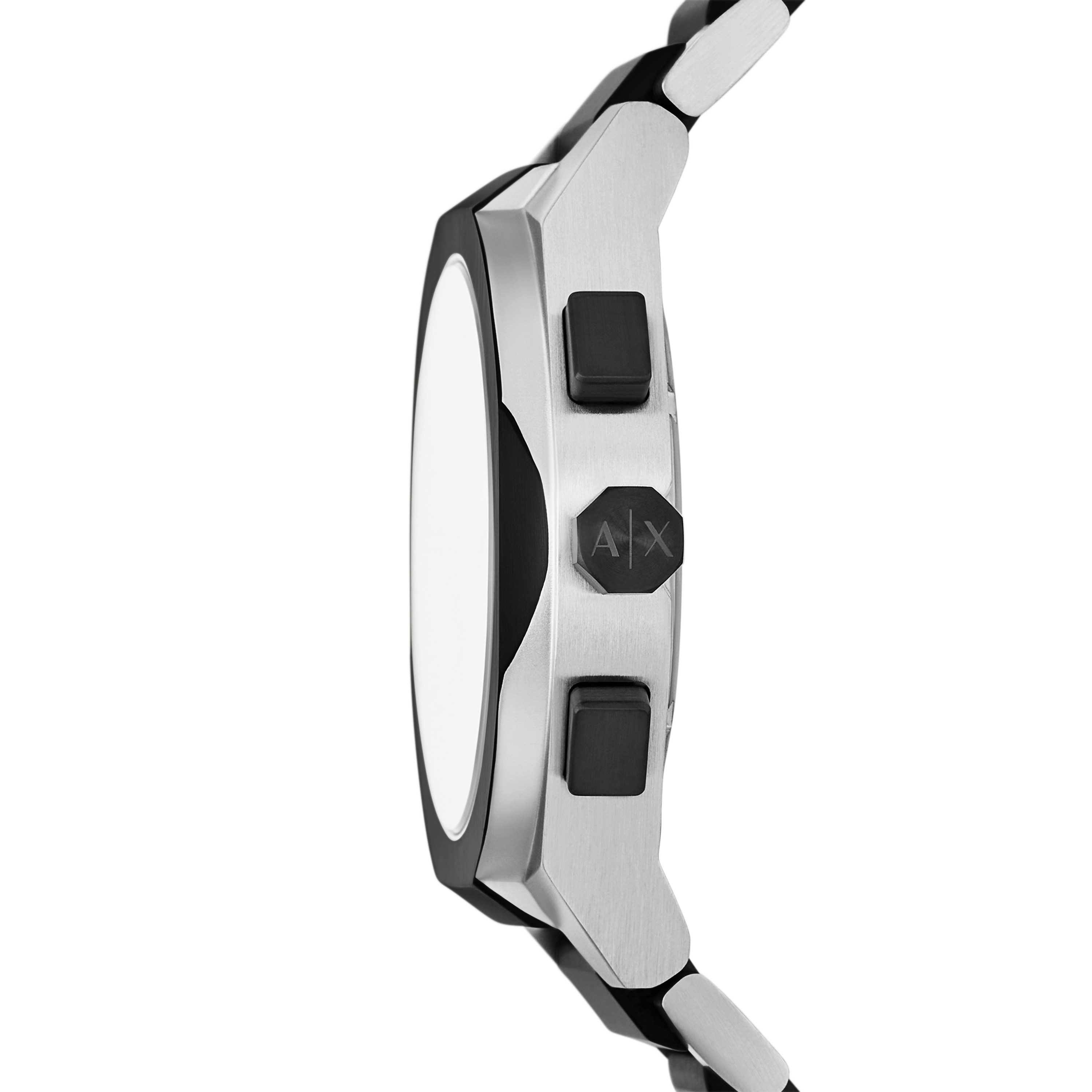 ARMANI EXCHANGE Chronograph SYNC AX4199, Quarzuhr, Armbanduhr, Herrenuhr, Edelstahlarmband, analog, Tag