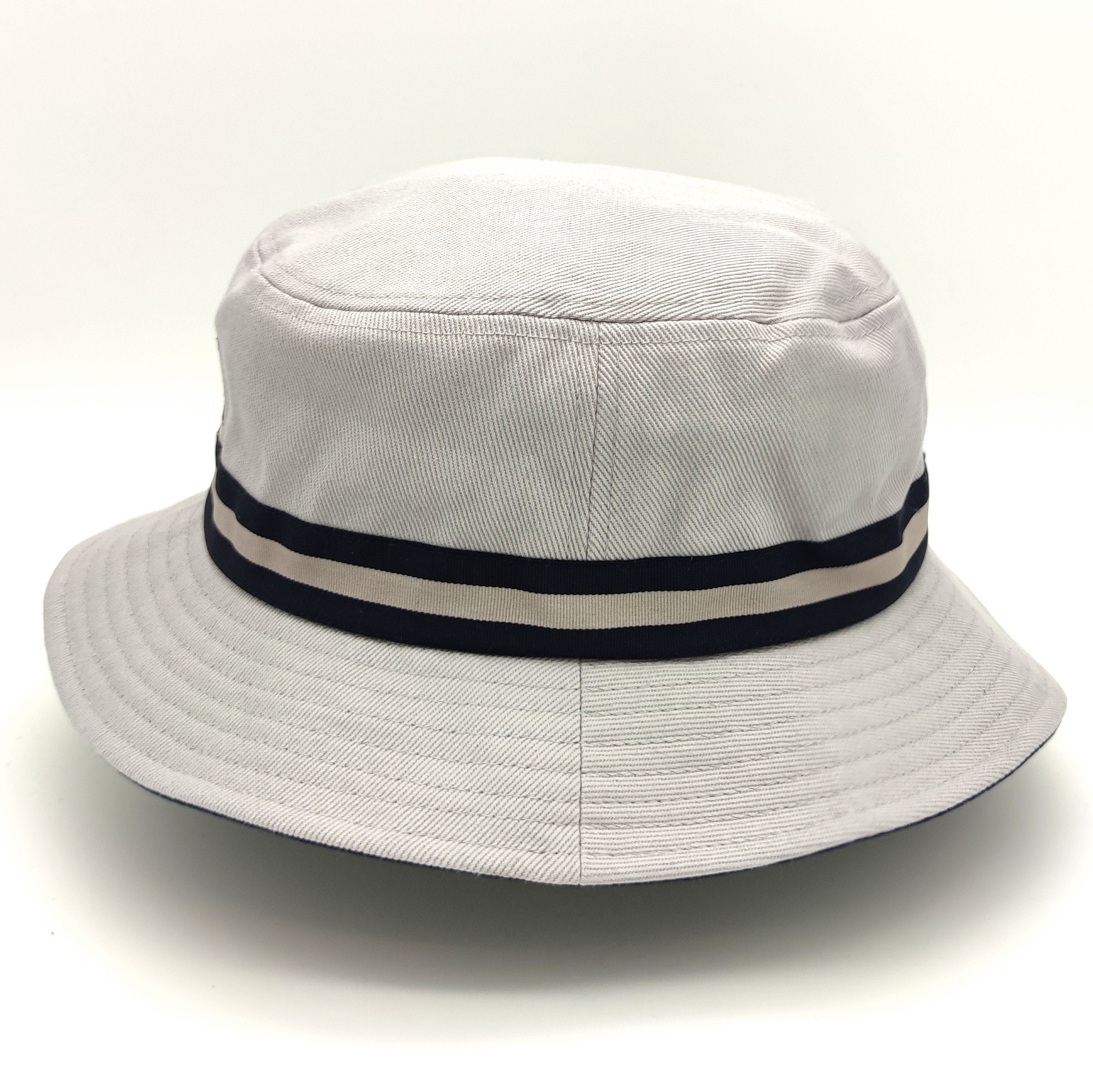 Kangol Sonnenhut Stripe Bucket grey Hat