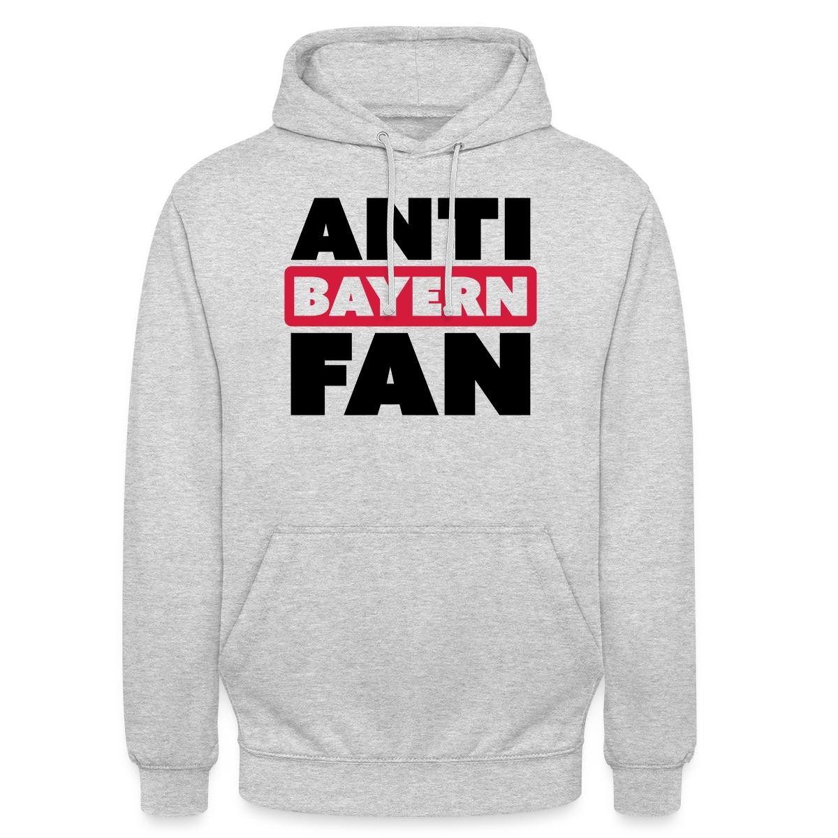 Hoodie Anti Bayern Fan Humor Statement Unisex Hoodie