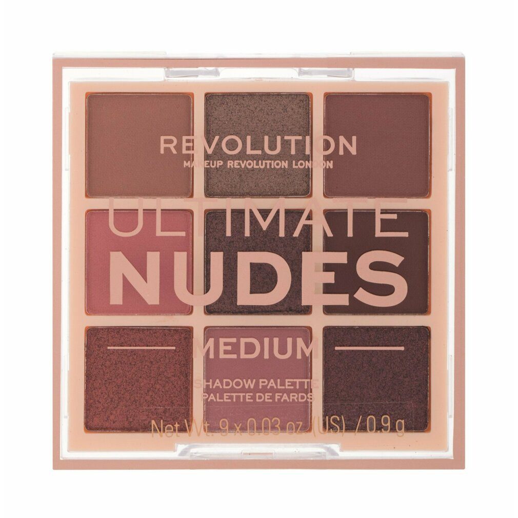Lidschatten Makeup Ultimate Nudes Shadow Palette Medium