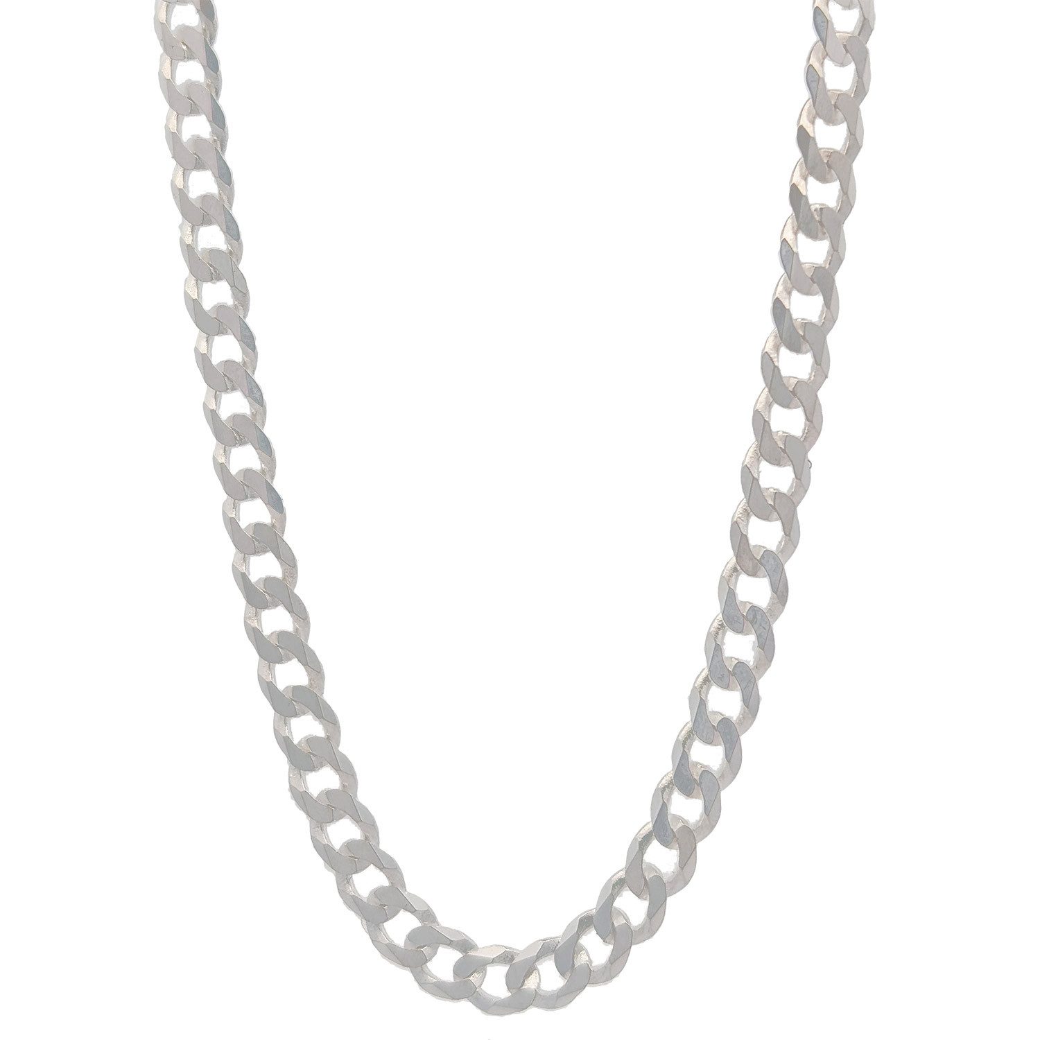 HOPLO Panzerkette Silberkette Panzerkette Halskette Breite 4,2 mm Länge 45 günstig online kaufen