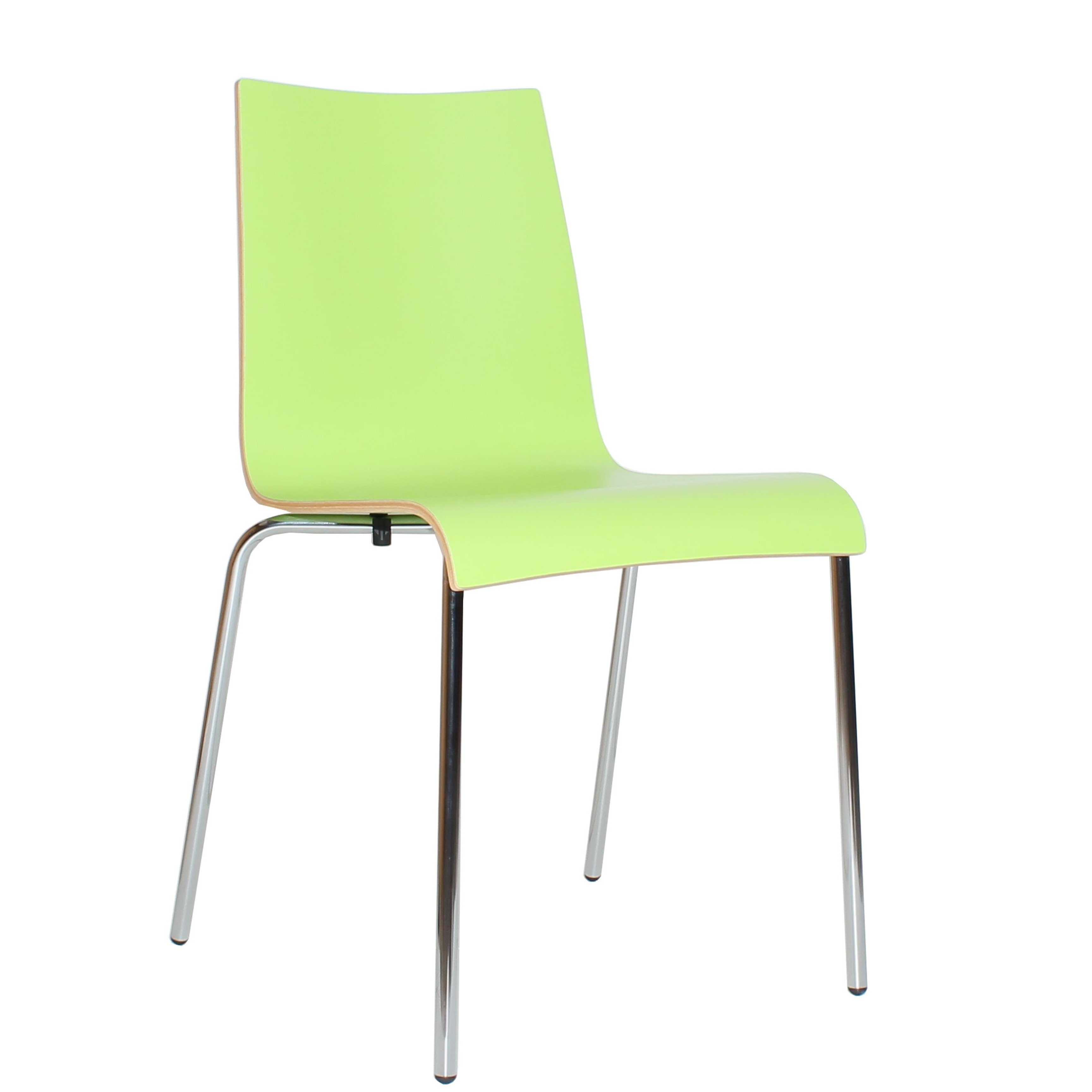 pemora Stapelstuhl Bistrostuhl Metall Wartezimmerstuhl ROMAN HPL