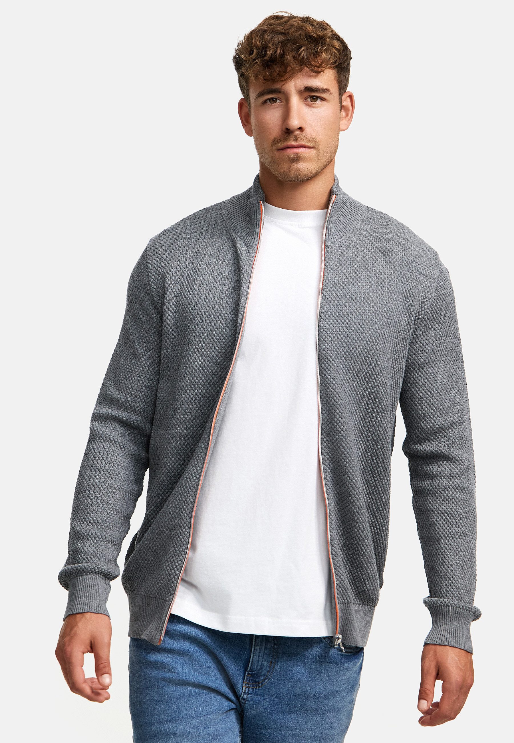Kronstadt Sweatjacke KSErik Zip Feinstrickjacke mit günstig online kaufen