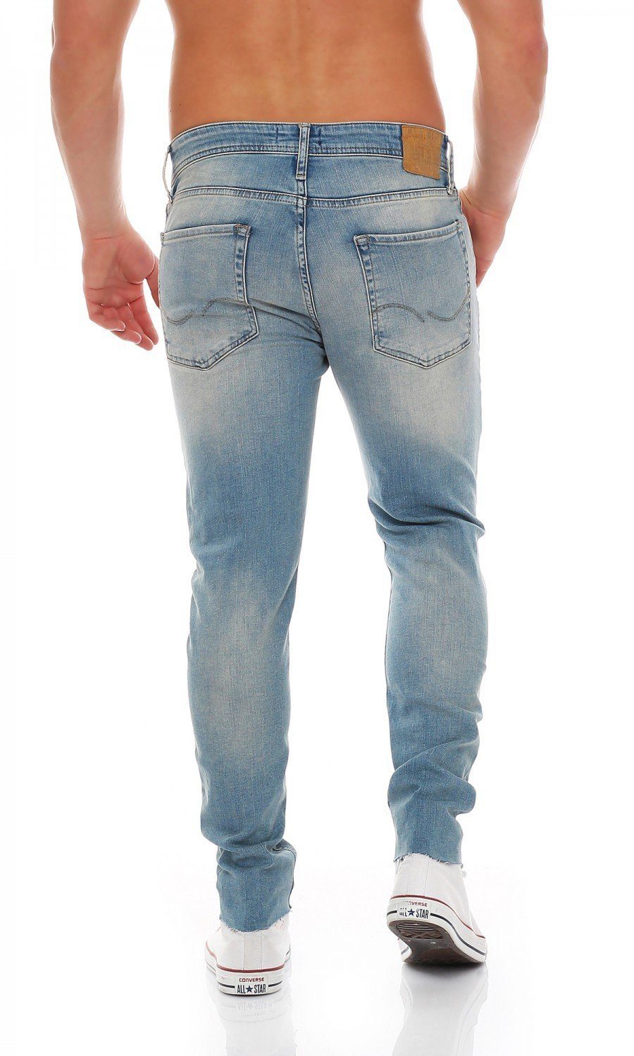 Skinny Jack Jones Jones & & Jack Fit Cropped Skinny-fit-Jeans Ben Jeans Herren