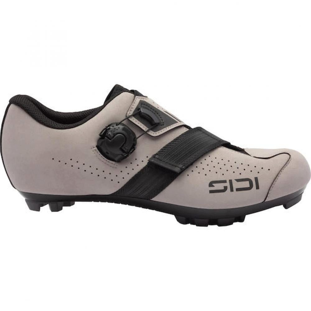 Sidi Sidi MTB AERTIS greige/black 41 Zement/Schwarz - komfortabler MTB-Schu Fahrradschuh