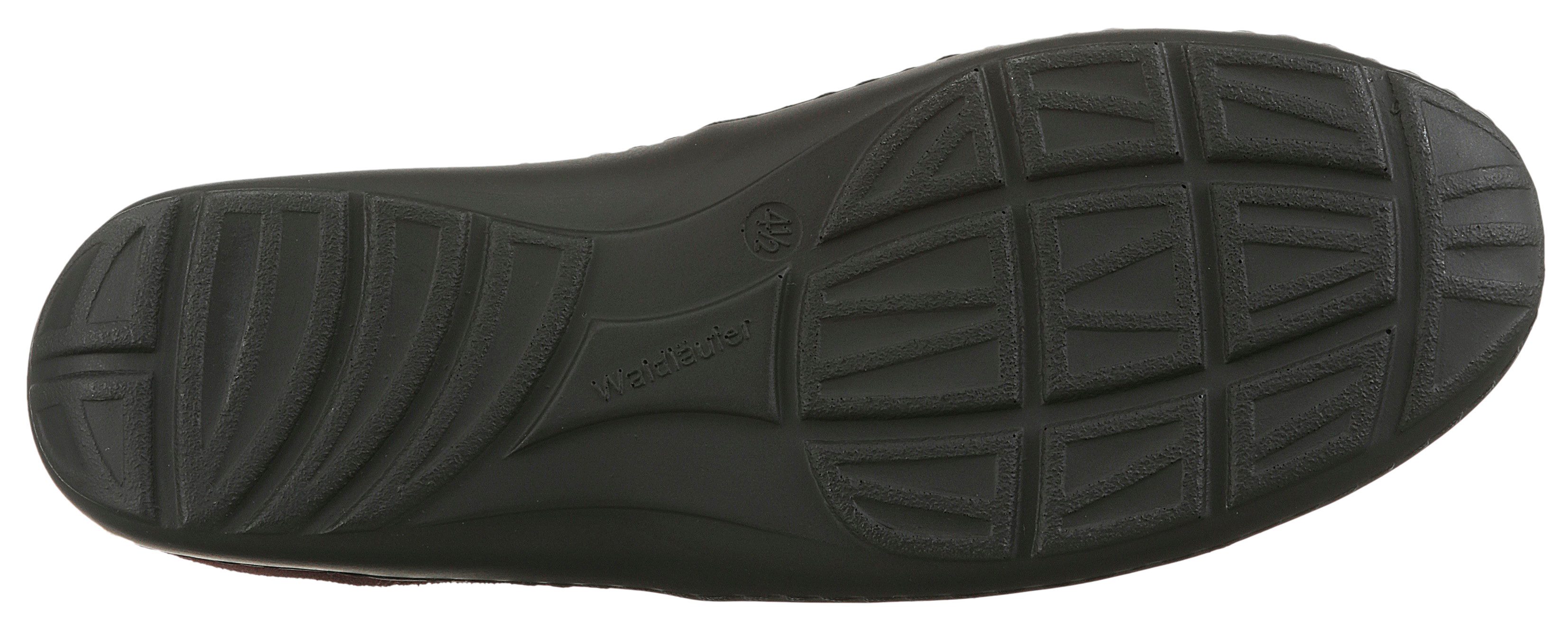 Waldläufer HENNI-Soft Riemchenballerina Komfortschuh, Klettschuh, Bequemschuh in Weite H, mit Orthotritt