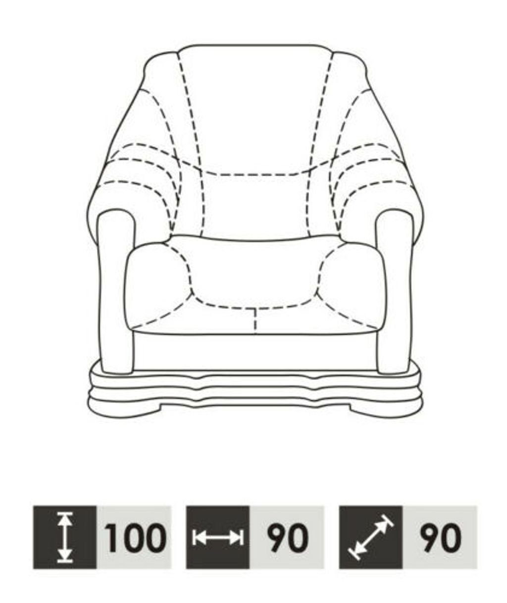 Sofas, in Sofagarnitur Made Europe Sofa 2 Teile, 3+1 JVmoebel Sitzer Wohnlandschaft Klassischer