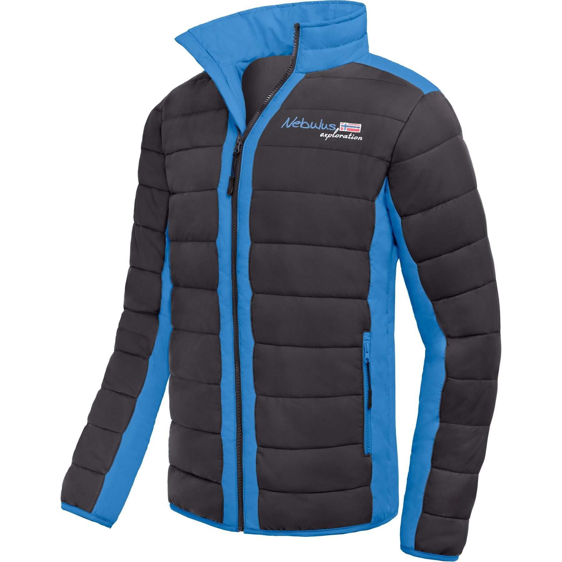 Nebulus Winterjacke FIGHT, P5900 - Herren, schwarz-kobalt, S günstig online kaufen