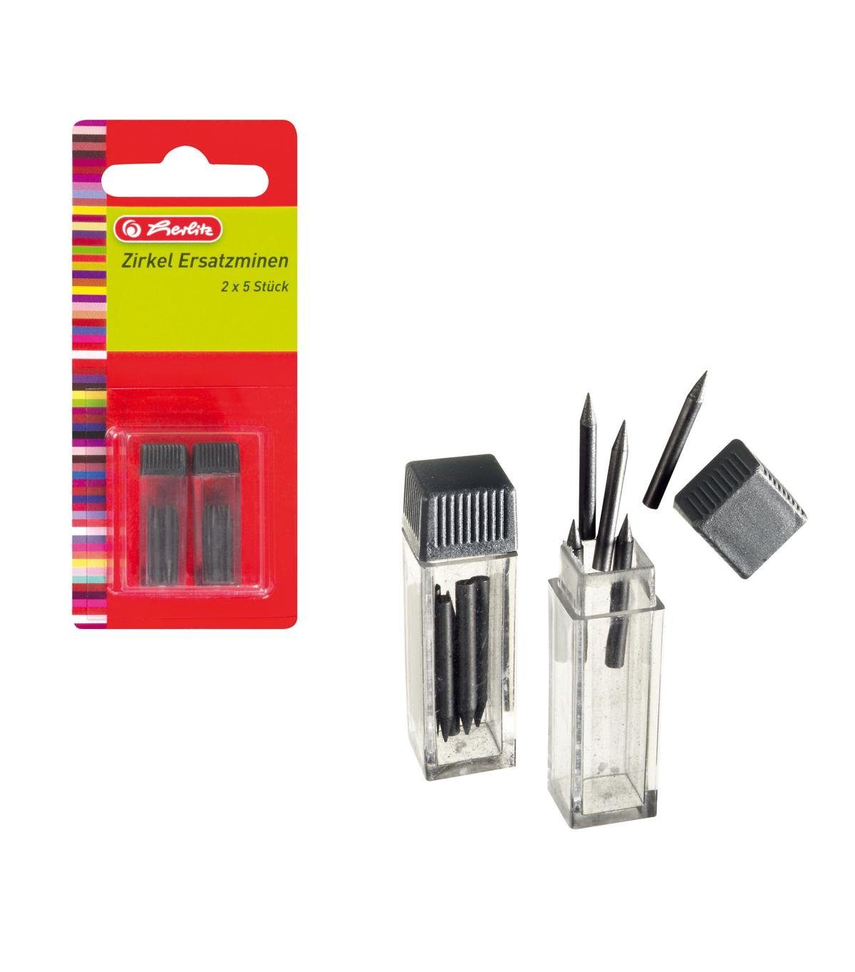 Herlitz Zirkel 10 Herlitz Ersatz-Zirkelminen
