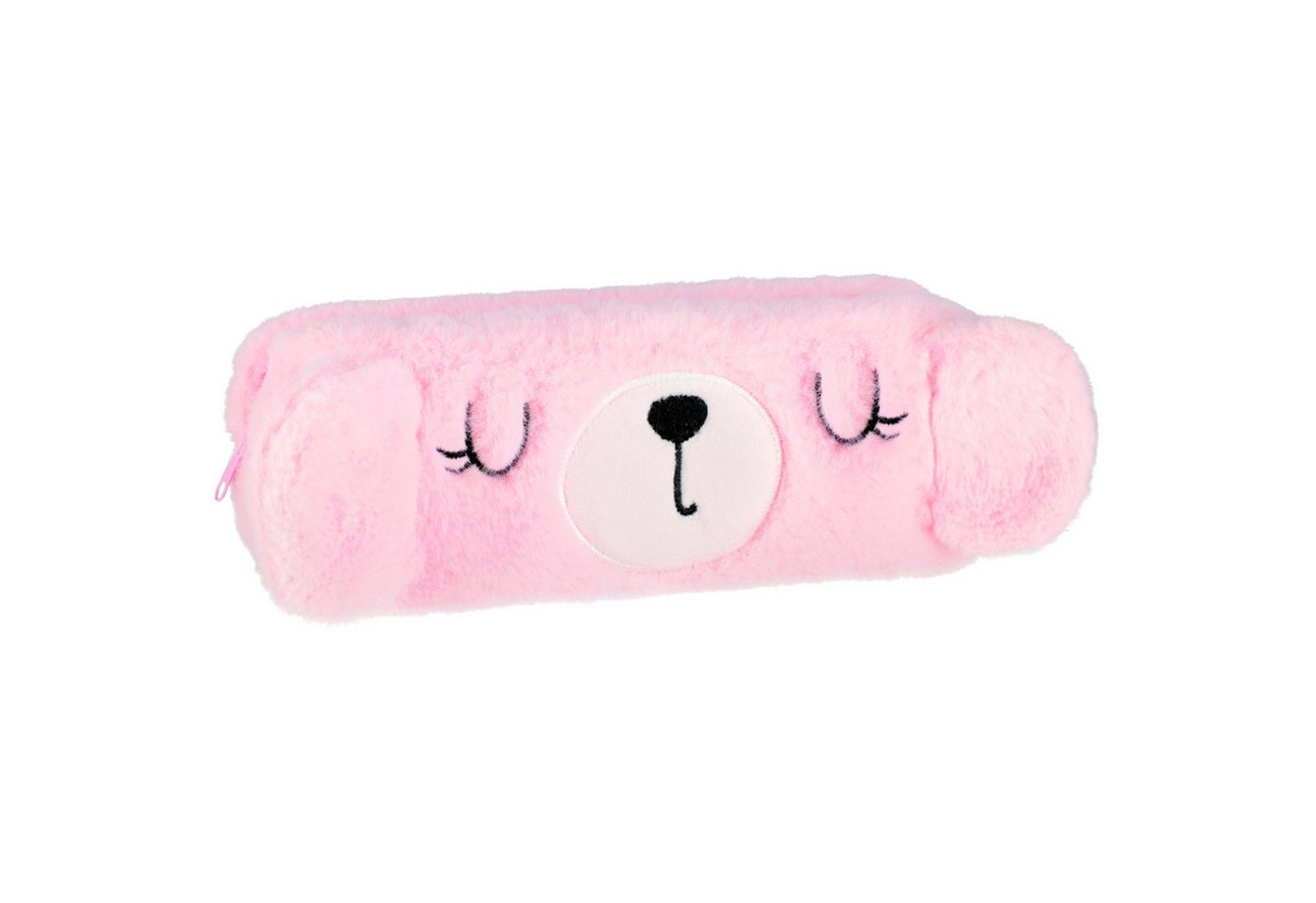 Thumbnail - Sarcia.eu Federmäppchen Rosa Teddybär Plüsch-Federtasche für Mädchen, Reißverschluss 23x8x5cm
