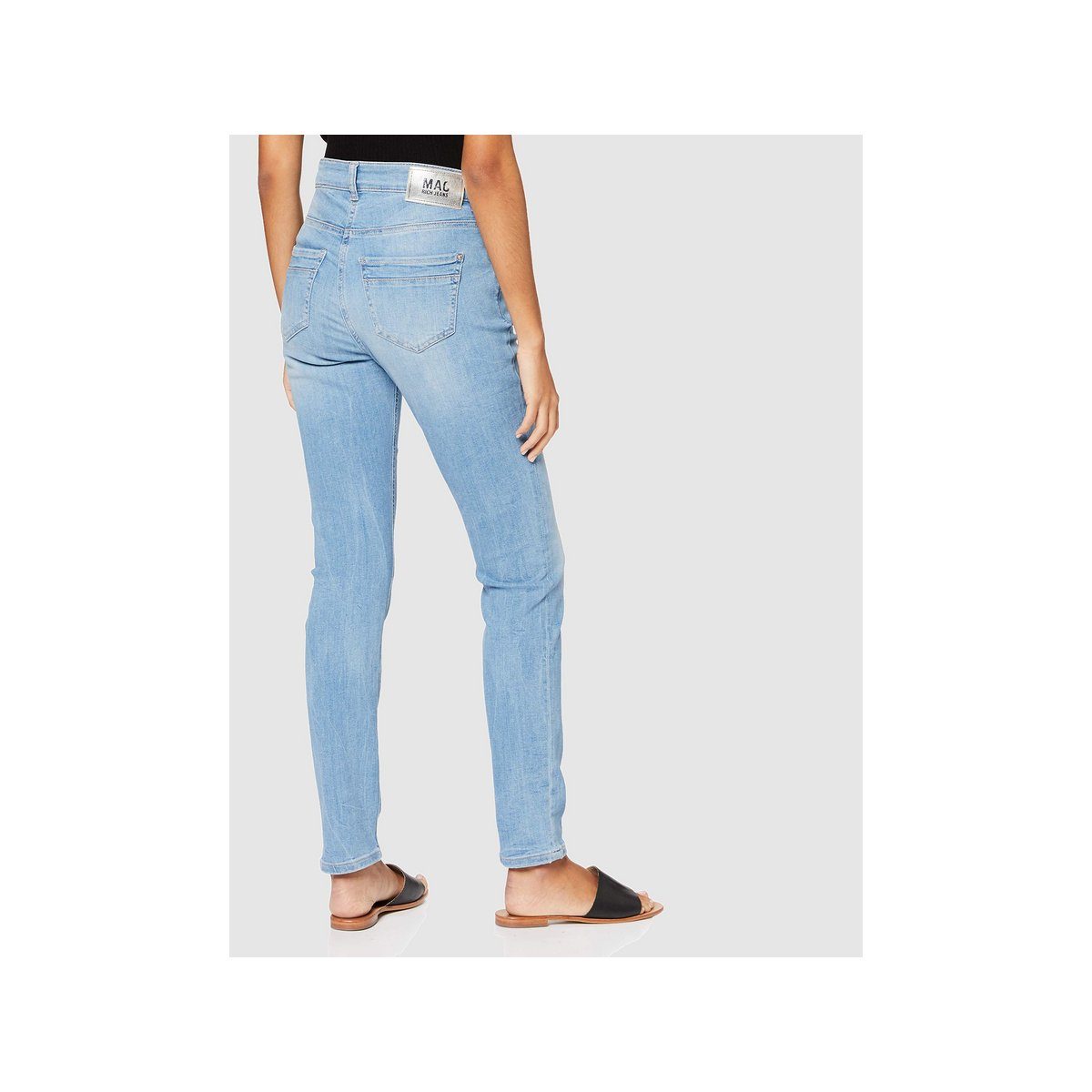 hell-blau MAC (1-tlg) Slim-fit-Jeans
