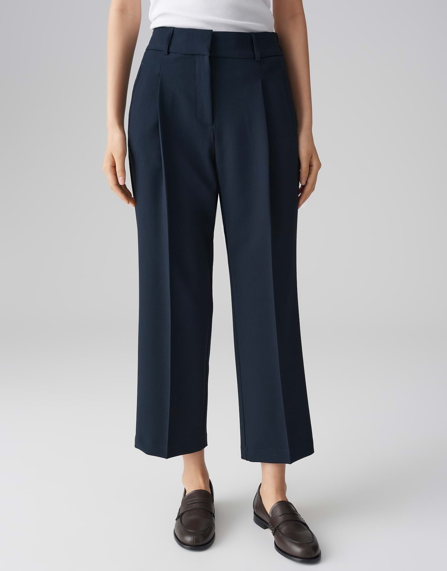 OPUS Stoffhose MEERI CITY mit Komfortbund
