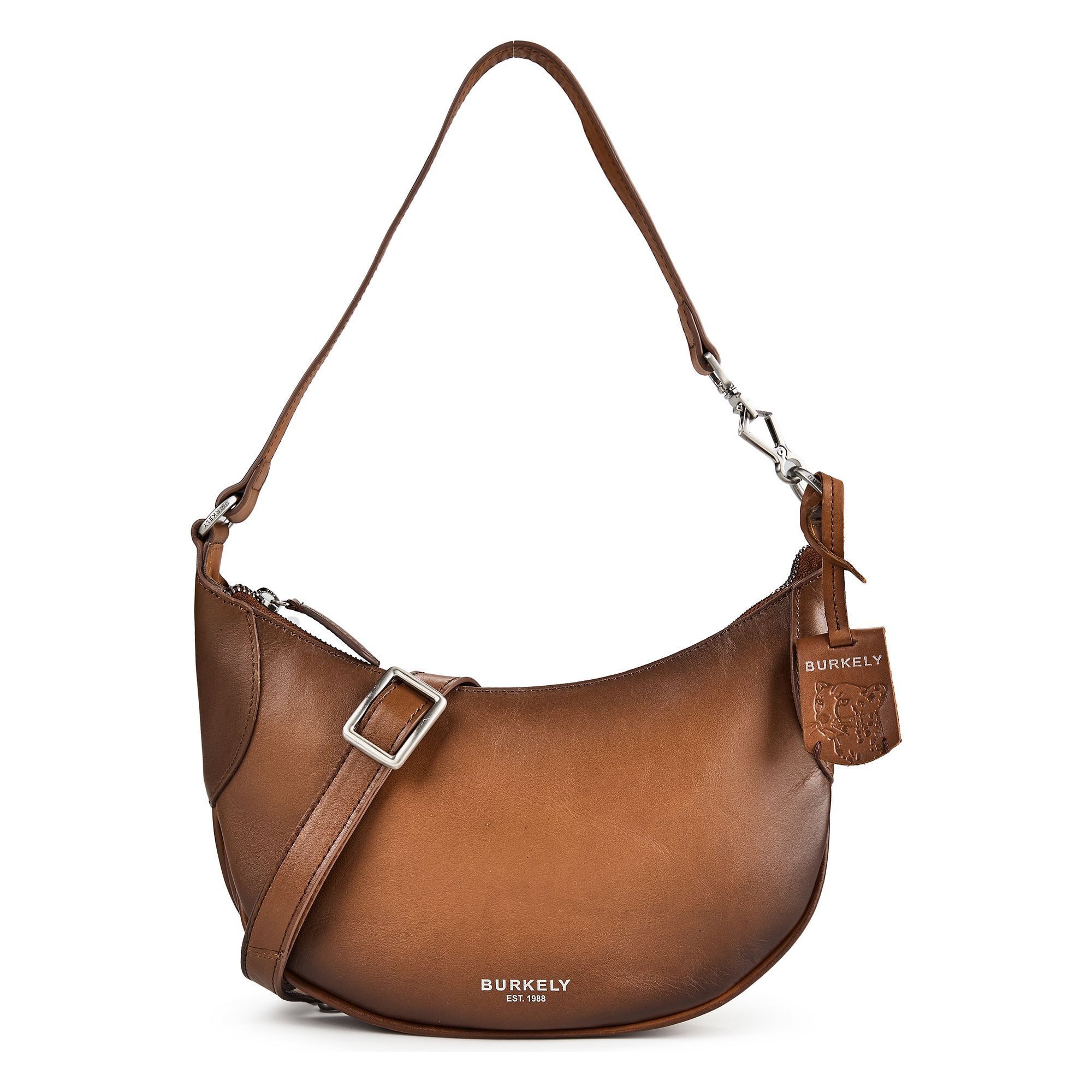 Burkely Schultertasche Ledger, Leder