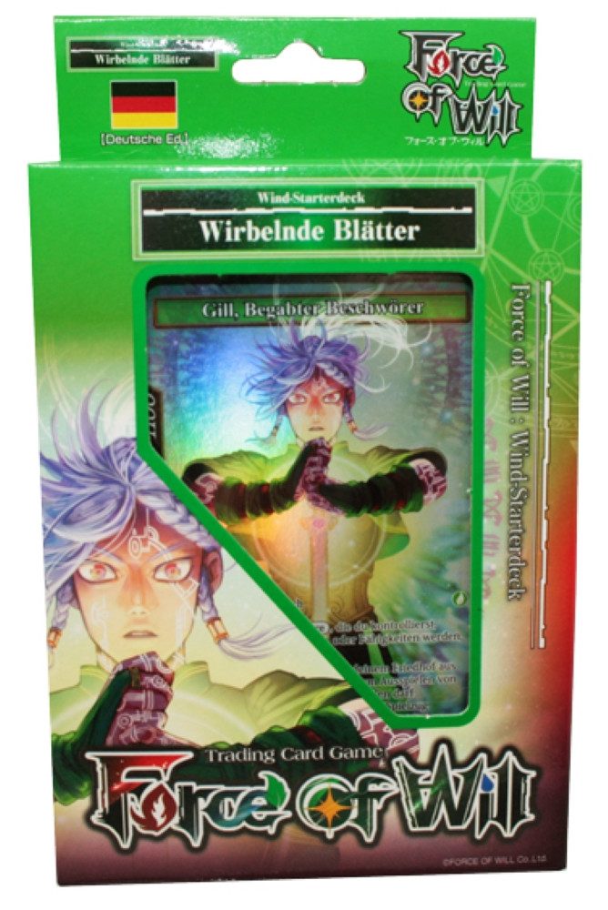 Force Of Will Sammelkarte Force of Will - Reiya Starterdeck WIND - Wirbelnde Blätter - Deutsch
