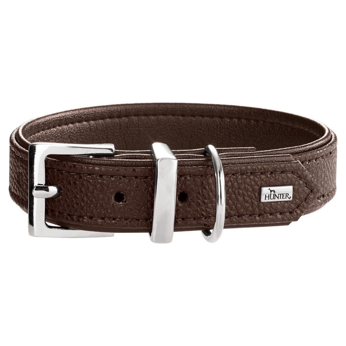 Hunter Tierbedarf Hunde-Halsband Halsband Sofia braun