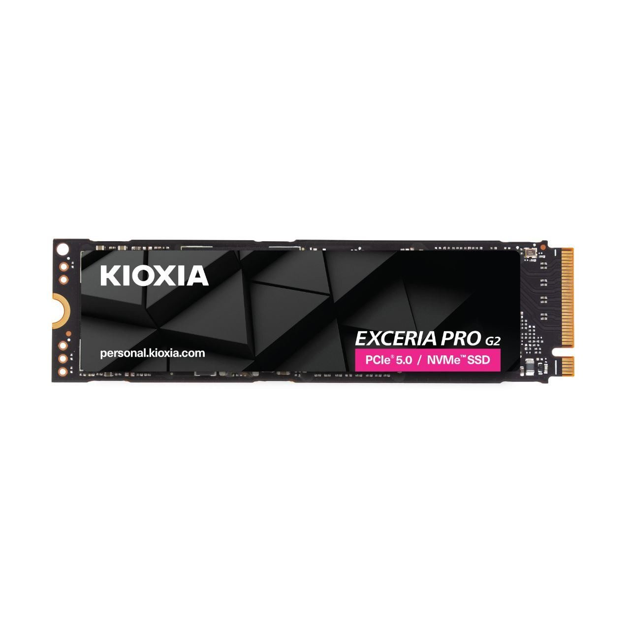 KIOXIA EXCERIA Pro G2 4TB M.2 2280 NVMe SSD 4000GB interne SSD (4 TB) M.2" 14900 MB/S Lesegeschwindigkeit, 13700 MB/S Schreibgeschwindigkeit, PCIe Gen5 x4, NVMe 2.0d, BiCS FLASH TLC, M.2 2280