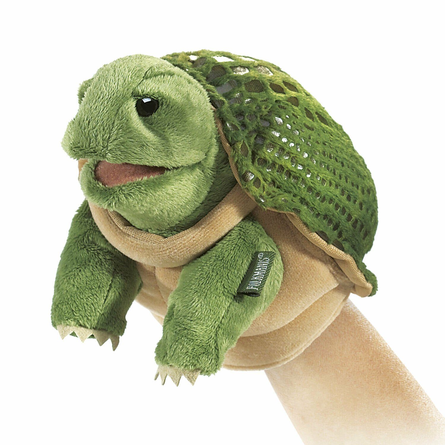 Folkmanis Handpuppen Handpuppe Folkmanis Handpuppe Kleine Schildkröte 2968 (Packung)