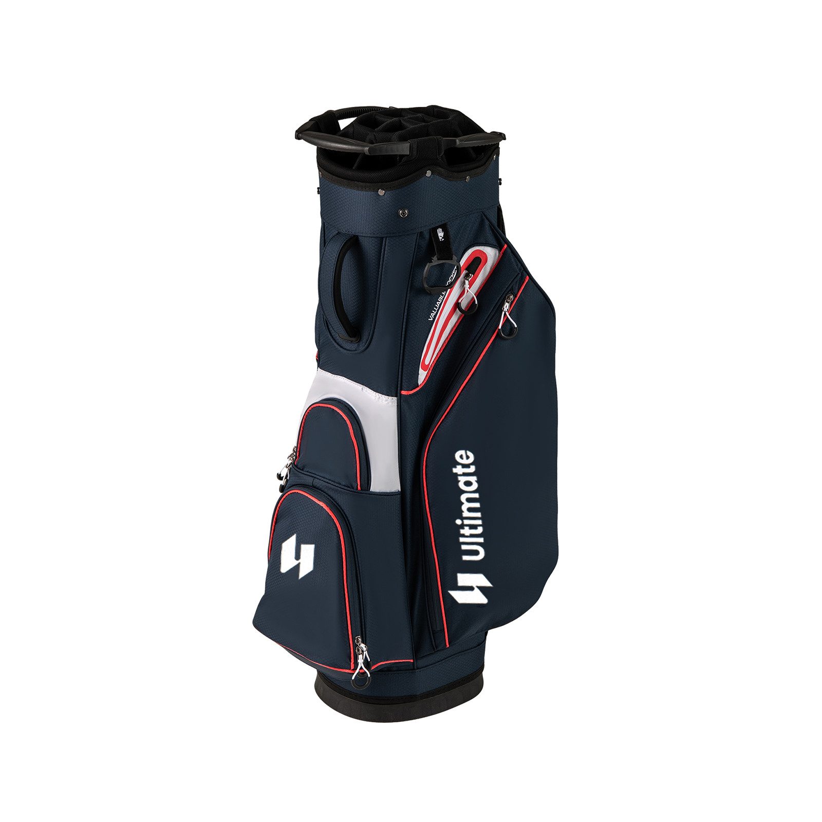 COSTWAY Golfballtasche, Golfwagen-Tasche, mit 14-fach unterteiltem Oberteil