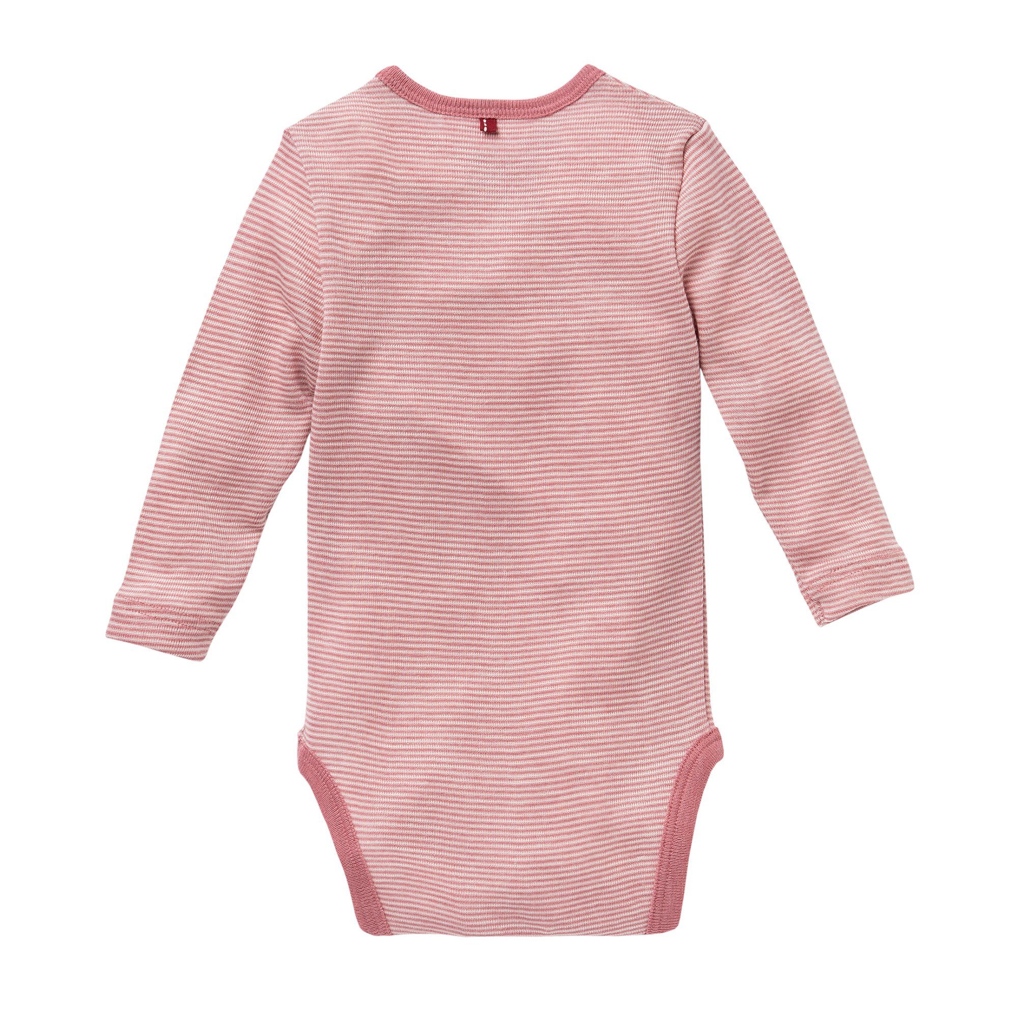 People Wear Organic Langarmbody aus Wolle und Seide