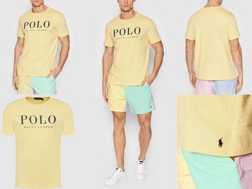 Ralph Lauren T-Shirt POLO RALPH LAUREN 90s 1967 Logo Retro Tee T-Shirt Shirt Custom Fit Pur