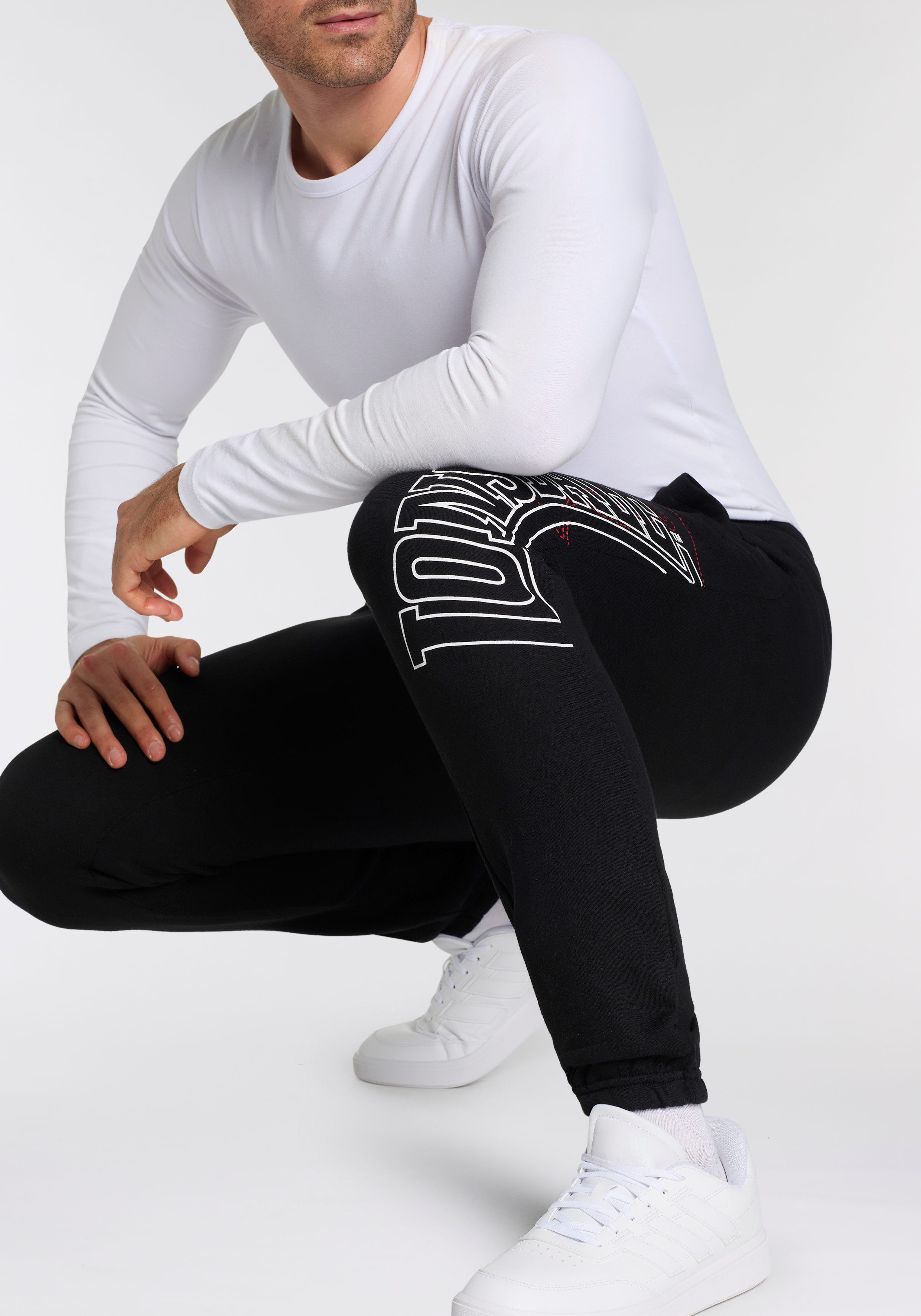 Lonsdale Jogginghose DARTFORD mit seitlichen Eingrifftaschen, in strapazierfähiger Sweat-Qualität