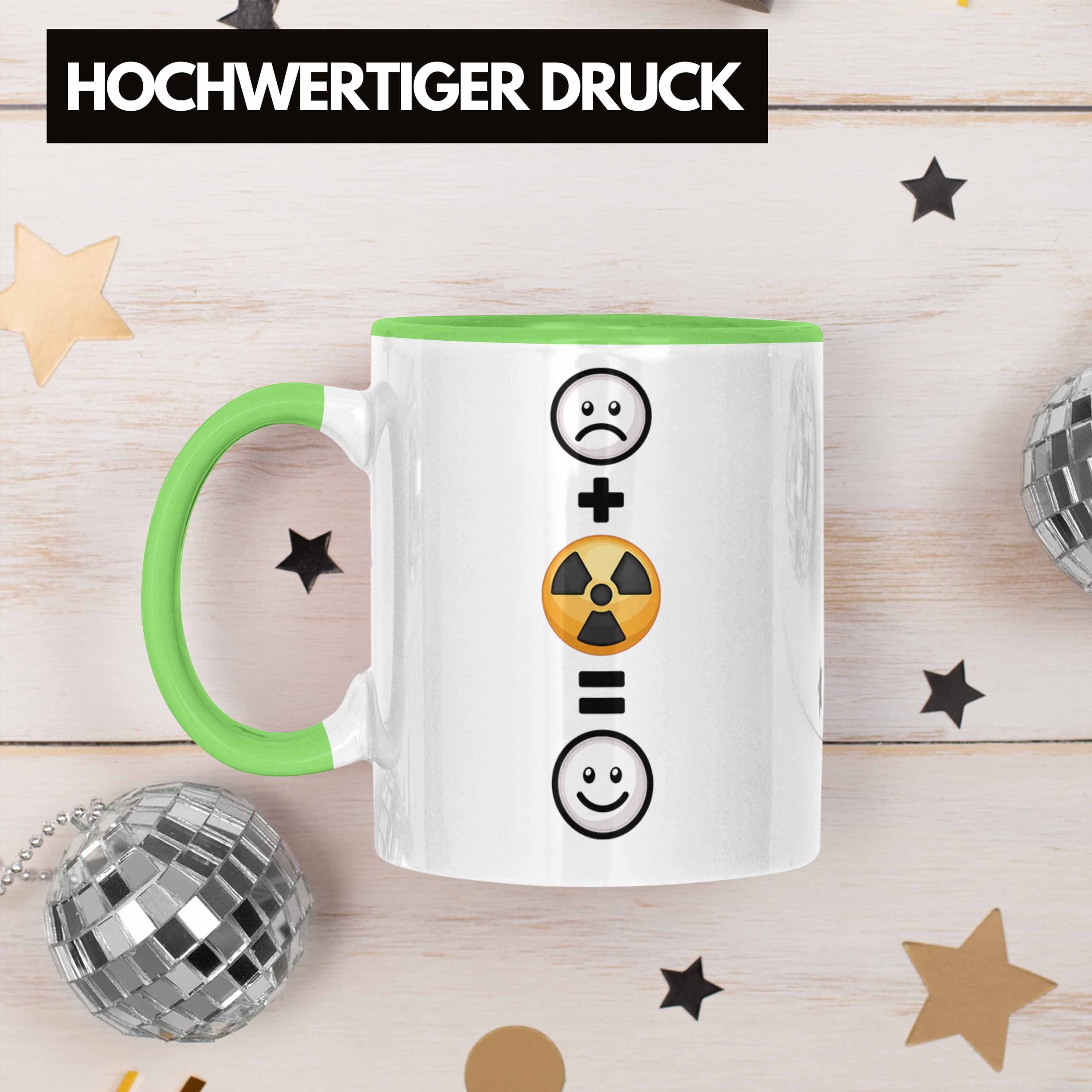 für Lustige Trendation Tasse Radiologie :(Radi Geschenkidee Grün Tasse Radiologe Geschenk