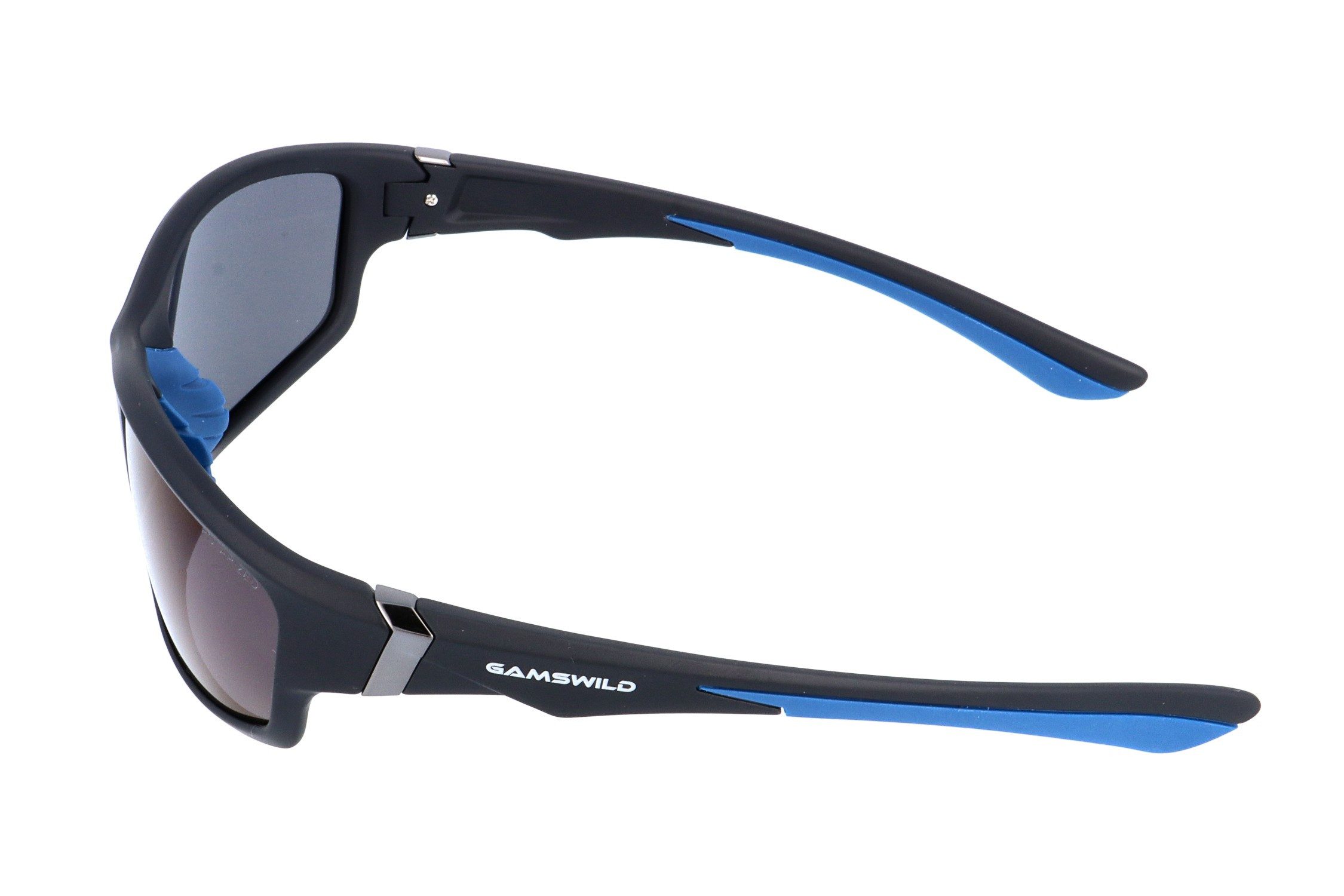 Gamswild Sportbrille UV400 Sportbrille Sonnenbrille Fahrradbrille Skibrille polarisierte, Gläser Damen Herren Modell WS6036 in blau, lila, grün