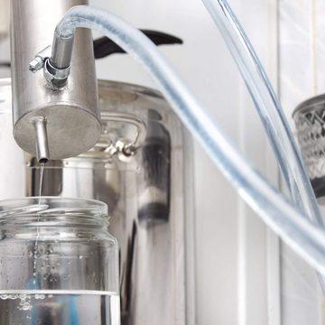 STEIGNER Benzinschlauch Wasserschlauch PVC Schlauch Transparent, Aquariumschlauch Luftschlauch klar