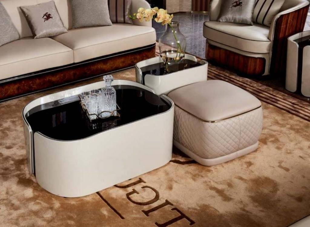 Luxus Made Möbel Design Holz Kreative Neu Tisch, JVmoebel Modern Couchtisch Couchtisch Europe Weiß In