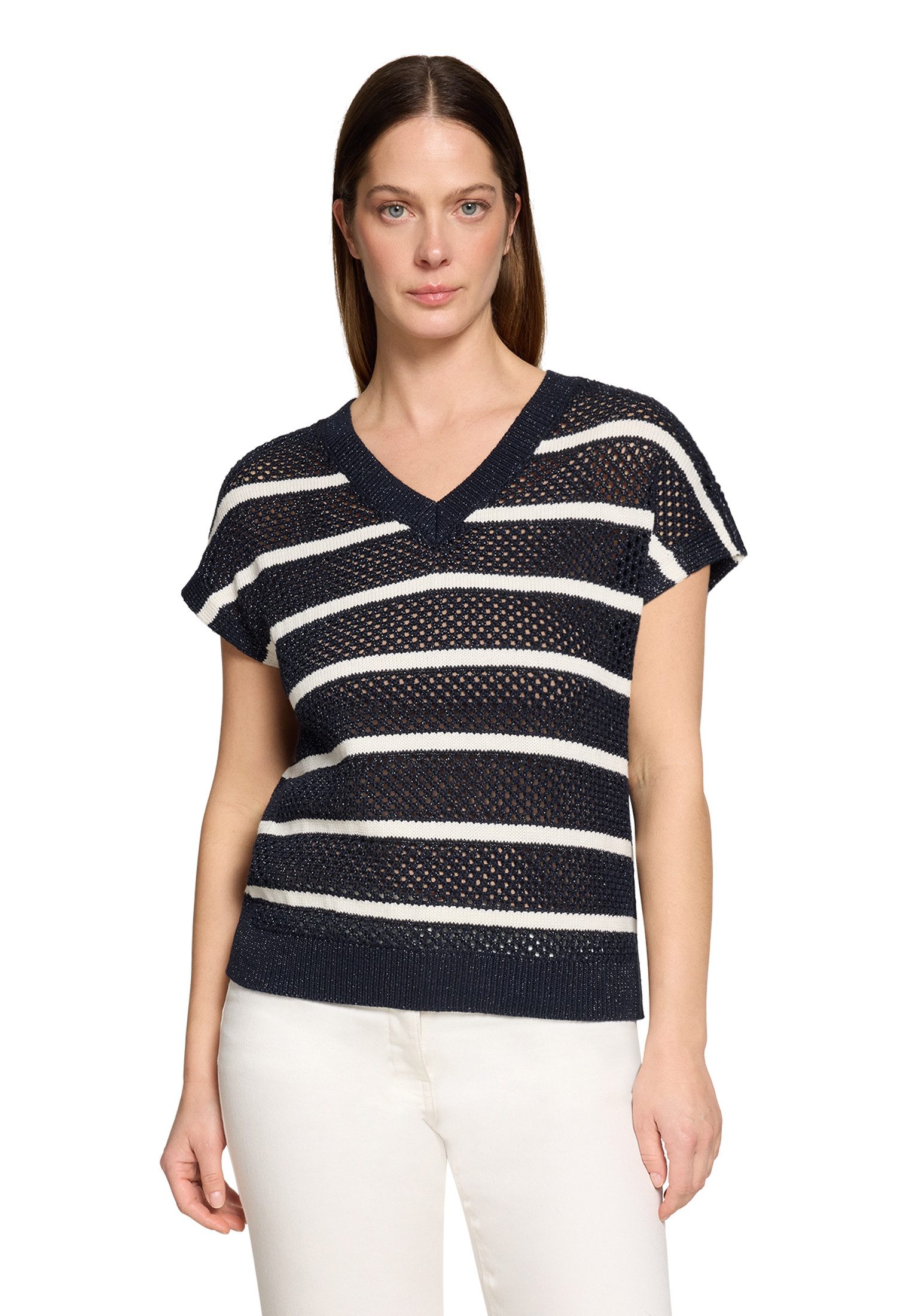 Betty Barclay Strickpullover Damen mit Streifen (1-tlg)