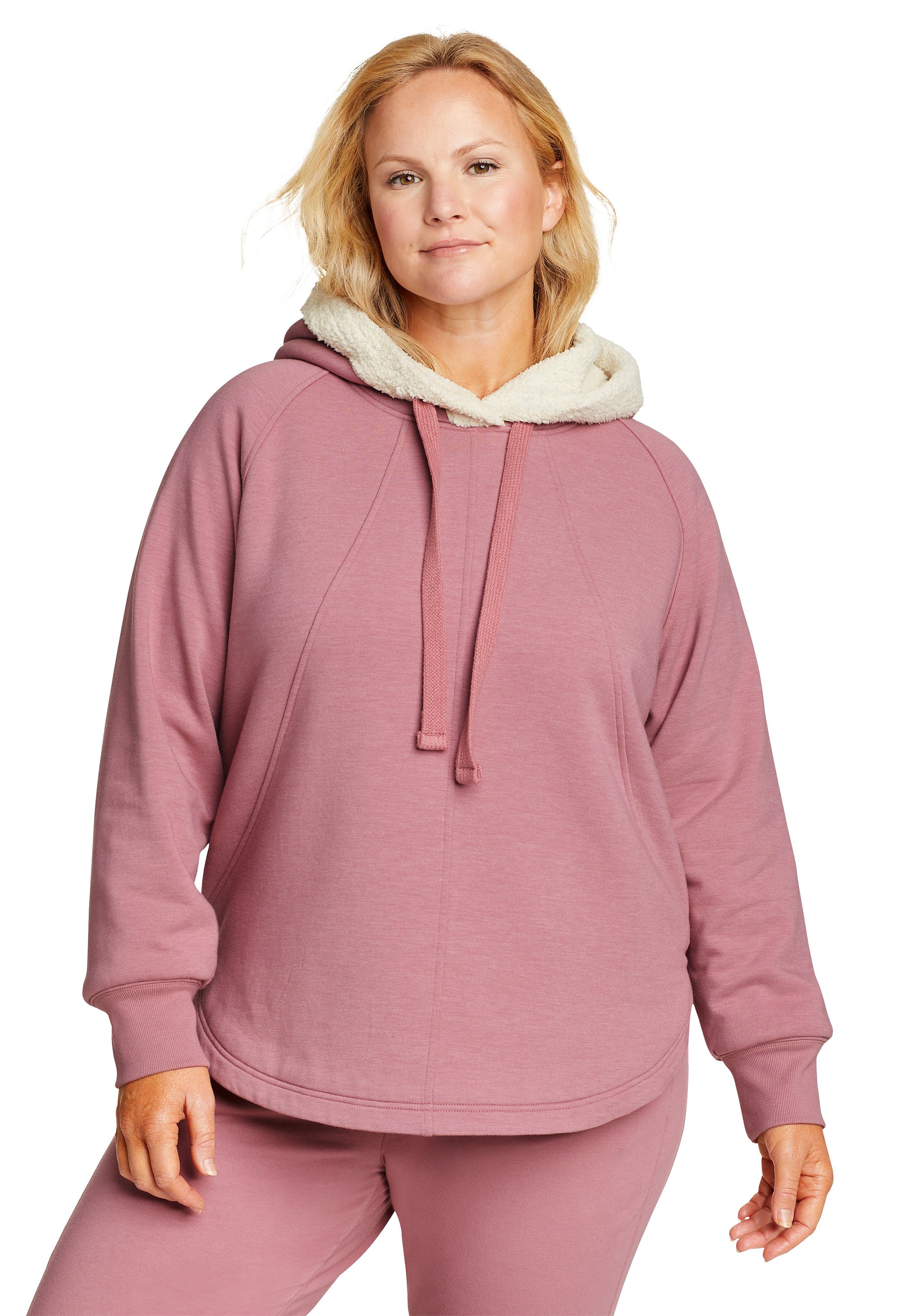 Eddie Bauer Kapuzensweatshirt Snow Lodge mit Plüsch-Fleece mit Plüschfleece