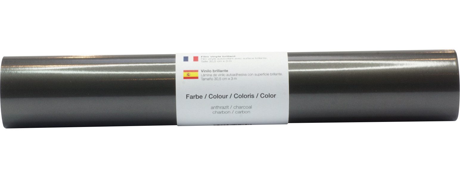 POLI-TAPE Dekorationsfolie Selbstklebende Vinyl Folie Glänzend, 30,5 x 300 cm