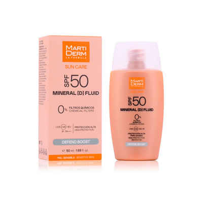 Martiderm Sonnenschutzpflege Sonnenpflege Mineral Fluid Spf50 50ml