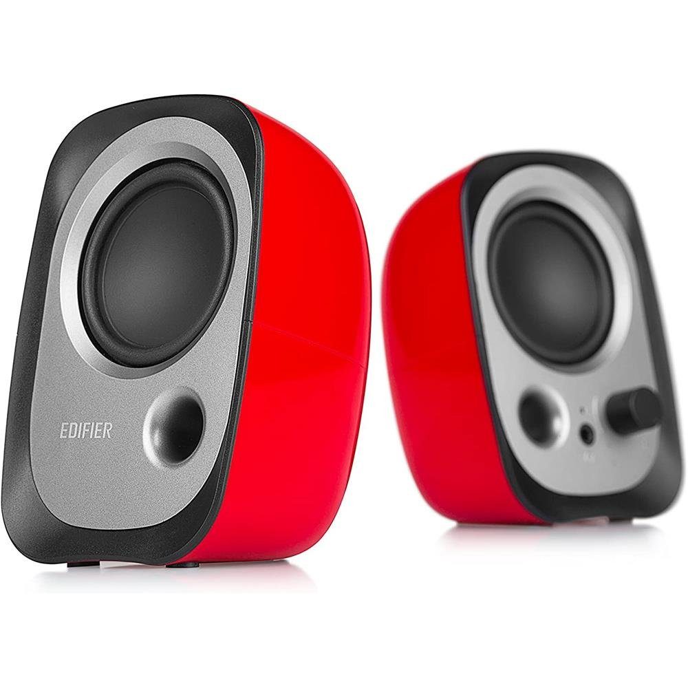 Edifier® R12U Lautsprecher 2.0 (mit AUX-Kopfhöreranschluss PC-Lautsprecher)