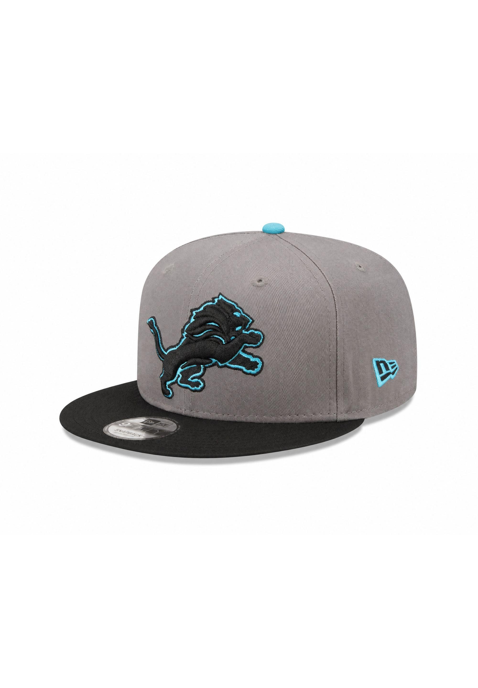 New Era Snapback Cap Detroit Lions New Era NFL Two Tone 9Fifty Snapback Cap Grau Schwarz (1-St)