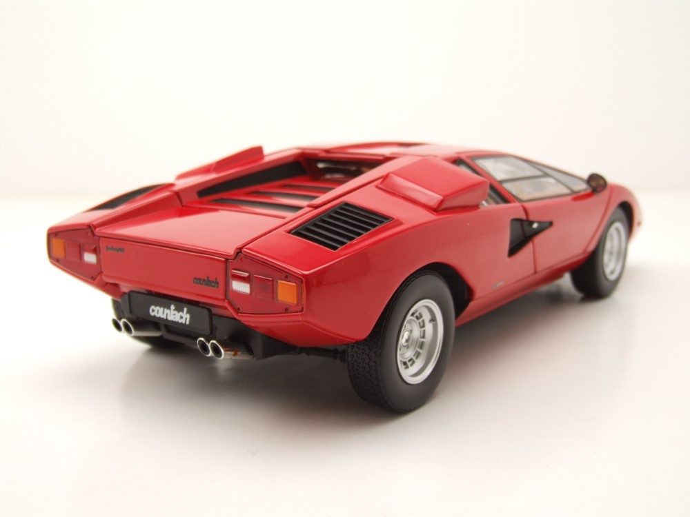 Kyosho Modellauto Lamborghini Countach LP 400 1974 rot, Maßstab 1:18