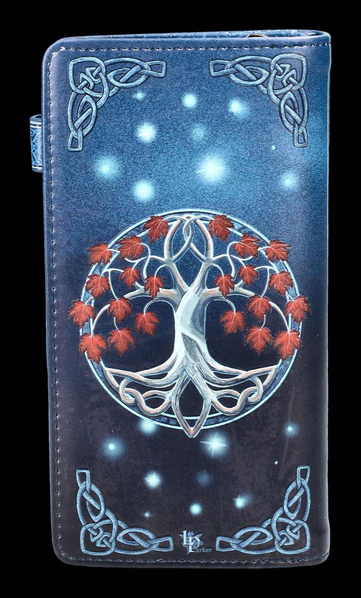 Figuren Shop GmbH Geldbörse Geldbörse mit Wolf - Guardian of the Fall - Lisa Parker Fantasy
