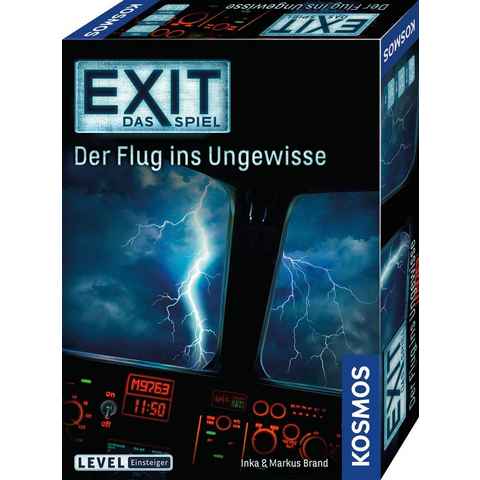 Kosmos Spiel, Escape Room Spiel EXIT, Der Flug ins Ungewisse, Made in Germany