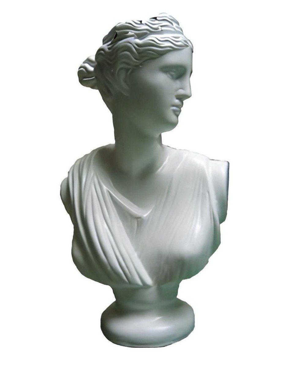 Xlmoebel Skulptur Dekorative Figur griechischer Büste Statue Skulptur 28cm - Antike (SKULPTUR MATERIAL: ACRYL 28 cm Höhe), Hergestellt in Europa