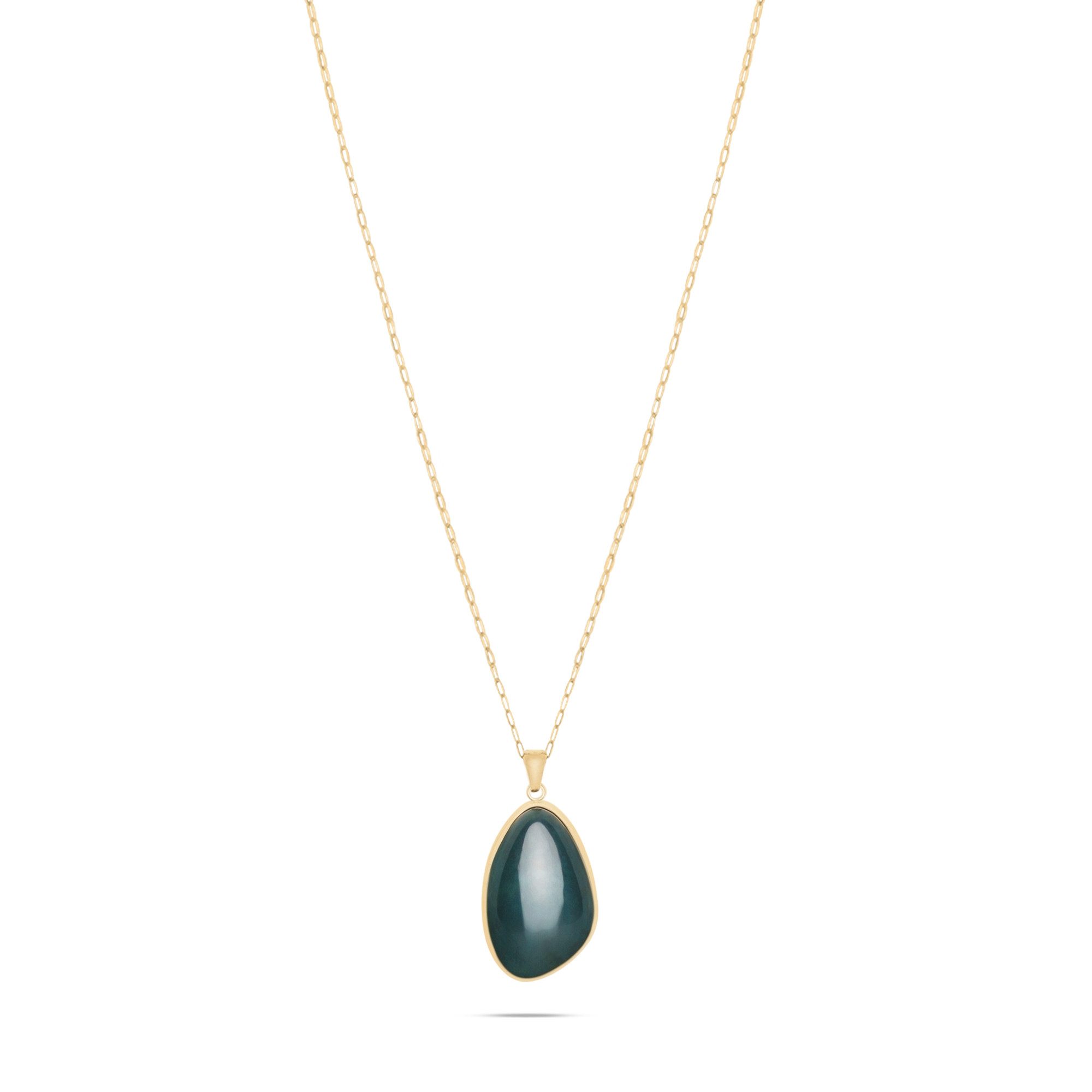 s.Oliver Lange Kette Stone, mit Amazonit, Moosachat oder Rosenquarz