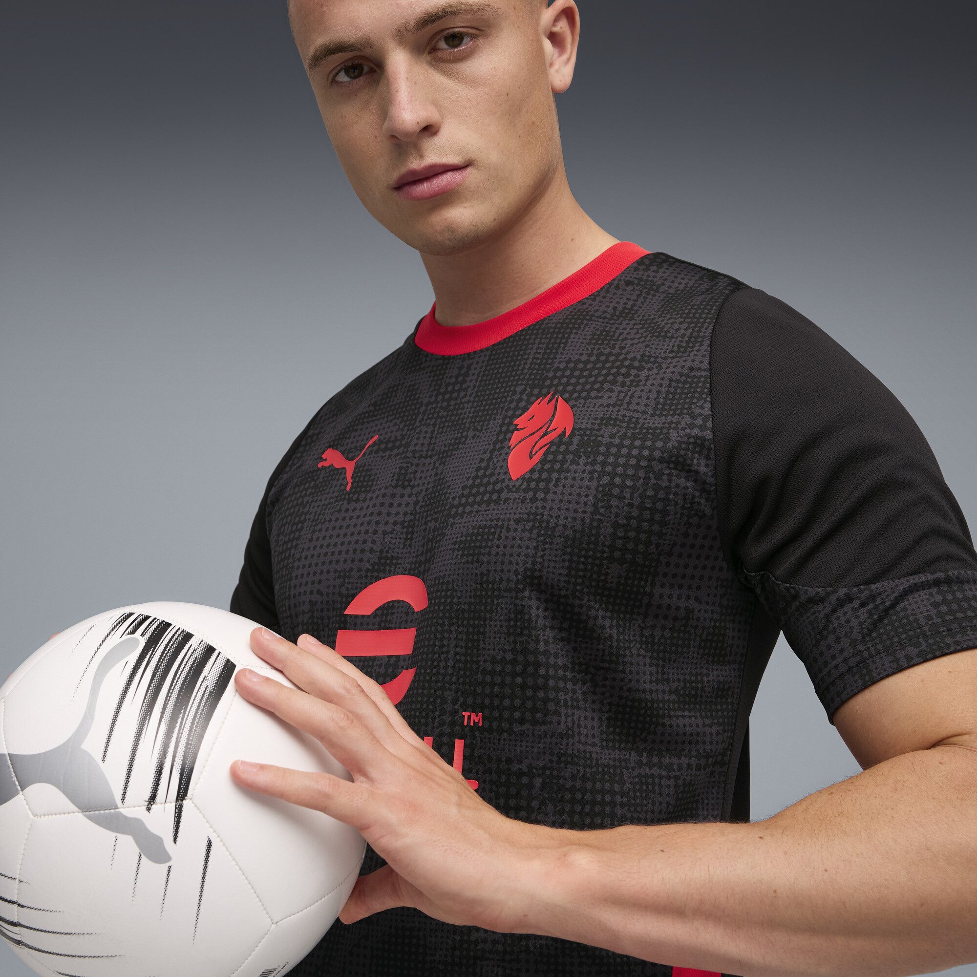 PUMA Trainingsshirt AC Milan Trainingstrikot Herren