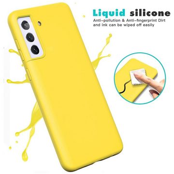 CoolGadget Handyhülle Silikon Colour Series Slim Case für Samsung Galaxy S23 6,1 Zoll, Hülle weich Handy Cover für Samsung S23 5G Schutzhülle