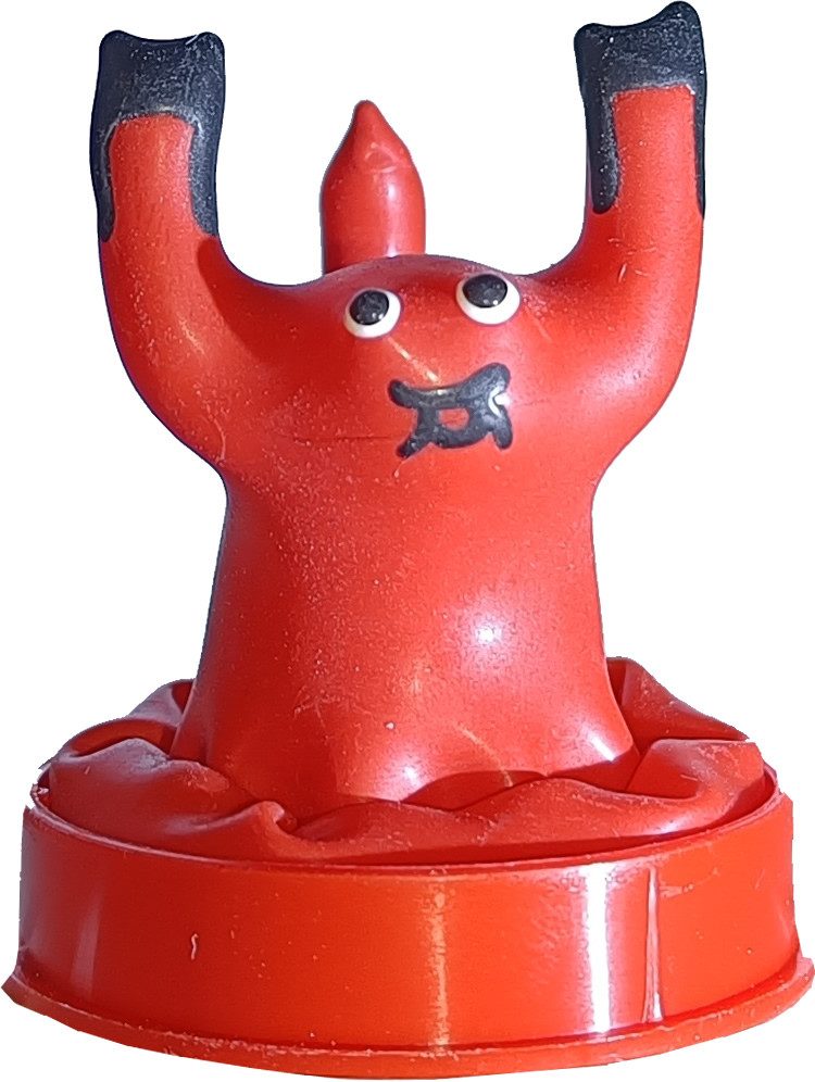 ERCO Kondome Scherzkondom mit Tierfigur Skorpion, 1 St., handbemalter Scherzartikel