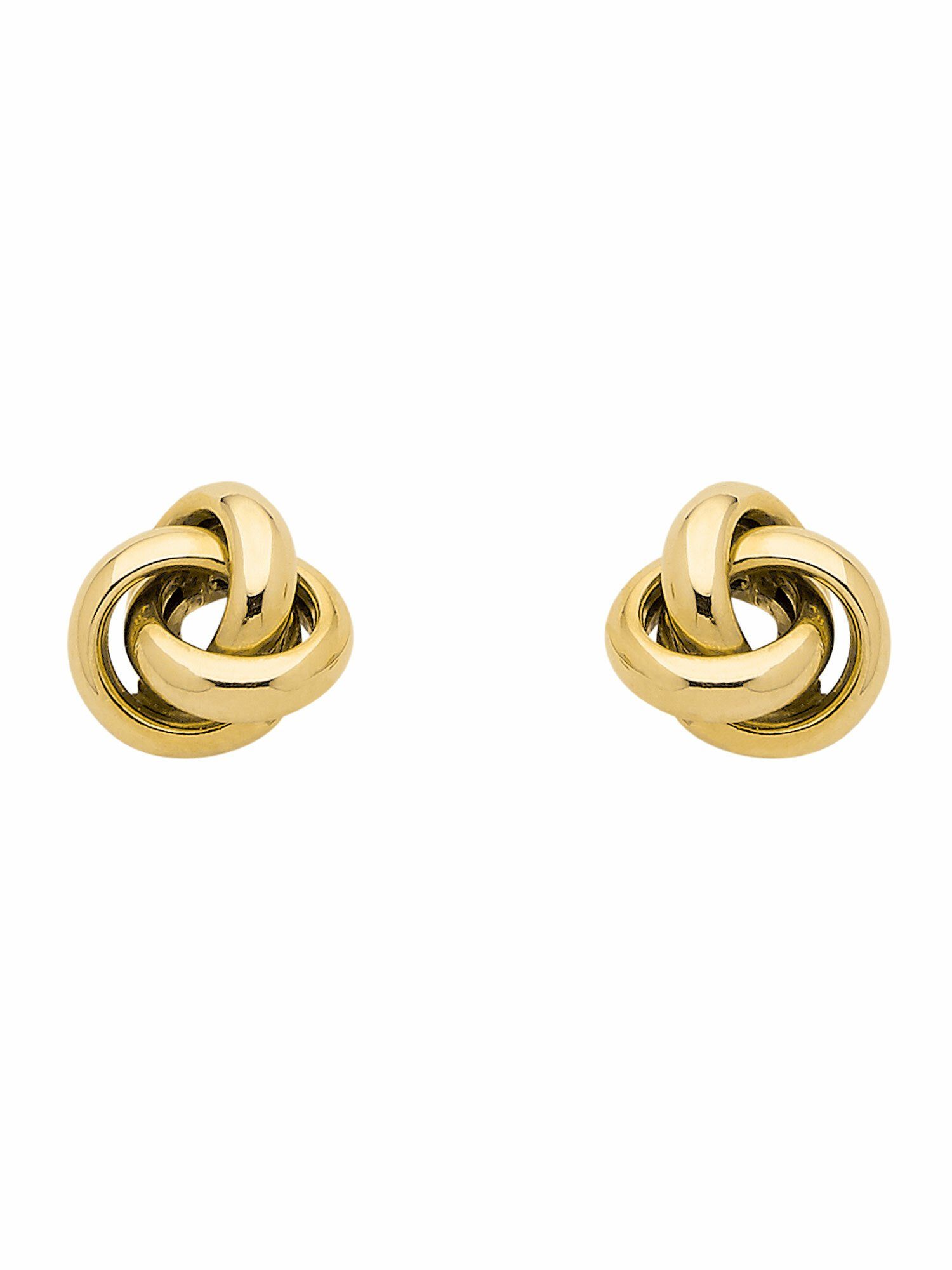 Adelia´s Paar Ohrhänger 1 Paar 333 Gold Ohrringe / Ohrstecker Knoten, 333  Gold Goldschmuck für Damen