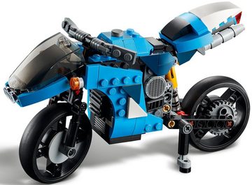 LEGO® Konstruktionsspielsteine LEGO® Creator 3in1 - Geländemotorrad, (Set, 236 St)