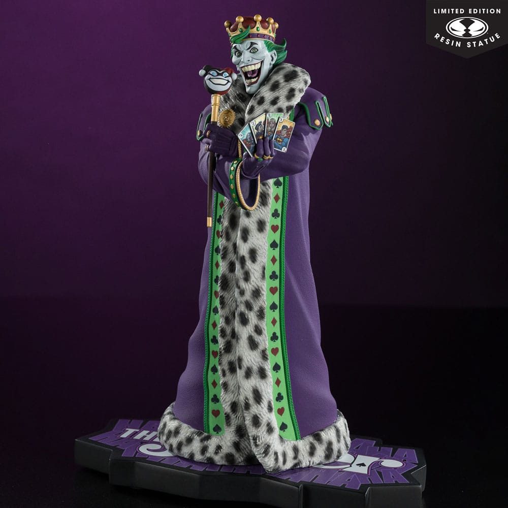 McFarlane Toys Sammelfigur Superman: Emperor Joker Purple Craze by Ed McGuinness Limited Statue