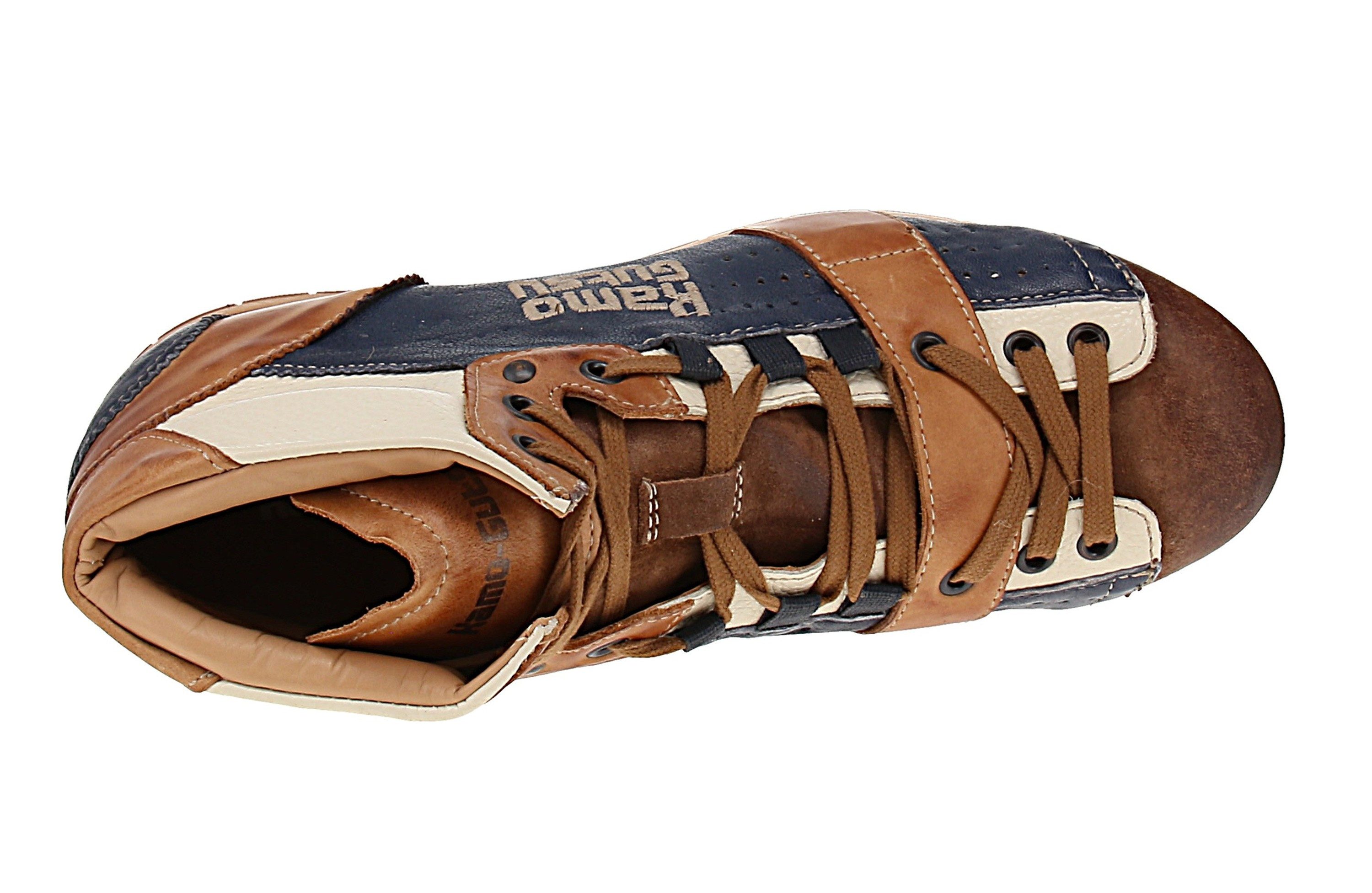 Kamo-Gutsu Kamo-Gutsu Tifo-105 - Herren Schuhe Sneaker - Marrone-Royal Sneaker – Bild 5 von 5