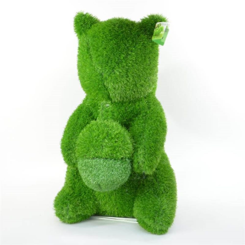 Kögler Gartenfigur AniPlants Grasfigur Eichhörnchen – wetterfeste Gartendeko, 65 cm