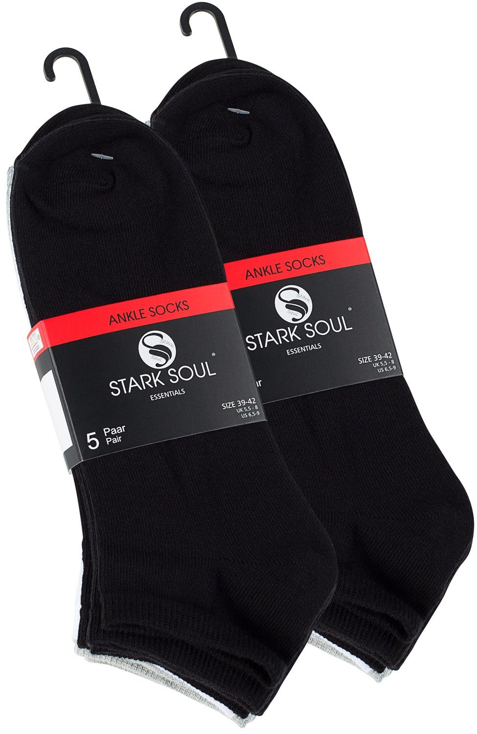 Stark Soul® Sneakersocken 10 Paar Sneaker-Socken, Baumwolle, Unisex – Bild 5 von 5